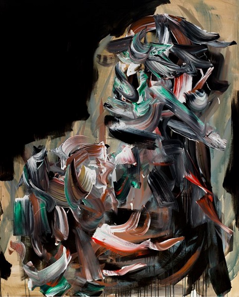 [2022] Untitled, Acrylic Ink on canvas, 162x130cm